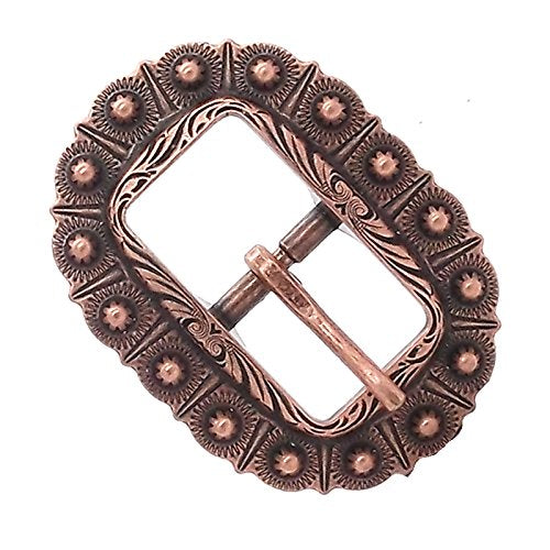 Stecksstore Engraved Bridle Buckle Copper 3/4" 7851-10