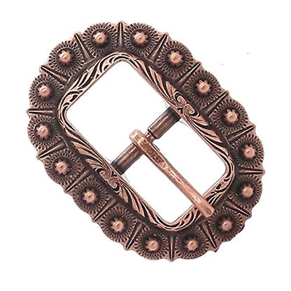 Stecksstore Engraved Bridle Buckle Copper 3/4" 7851-10