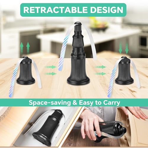 Fly Fans for Tables, Fly Fan Outdoor Indoor Keep Flies Away, Table Top Spinner with Holographic Blades, Flies Deterrent for Picnic, Restaurant, Party, Home, BBQ (4 Pack) (Classic) - style: Classic