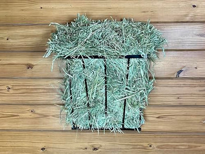 Dutch Ranch Heavy Duty Steel Wall Hay Rack, Black, 18.5" Long