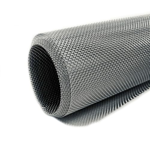 Stainless Steel Wire Mesh Screen,15.7 X 47 in, 20 Mesh Metal Window Screen | Heavy duty rust-resistant mesh — sturdy and easy to cut, for attic vents, filtration, garden, cage, window and DIY 1mm Hole - size: 15.7" x 47"