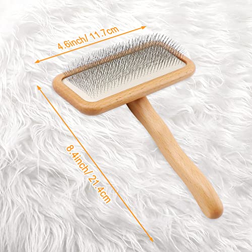 Hand Held Carpet Rake Sheepskin Wool Brush Carding Fur Restore Carpets Softness and Texture Let Rugs to New Looking