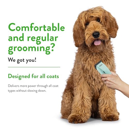 Wahl Pro Animal KM Inspire Grooming Clipper Kit, Dogs, Cats & Horses | Professional Dog and Cat Grooming Kit, Brushless Motor Runs Cool, Includes 4 Guide Combs, Two Speeds at 3000 and 3600 SPM