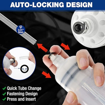 WORKPRO 500CC Manual Fluid Extractor - size: 500cc