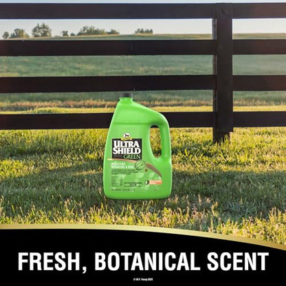 Absorbine UltraShield Green Natural Insect Repellent, 128 fl oz Gallon - size: 128 Fl Oz (Pack of 1)