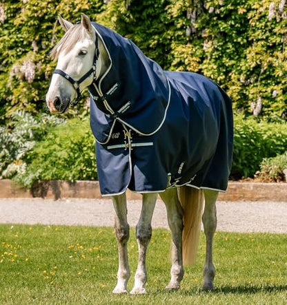Amigo® Ripstop 900D Plus Turnout 0g - Witney Navy, 75 inches - color: Witney Navy, size: 75 inches