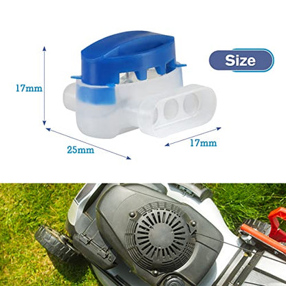 GWHOLE 10PCS 3-Way Wire Connectors Waterproof, for 22-14AGW Wires - color: 10PCS