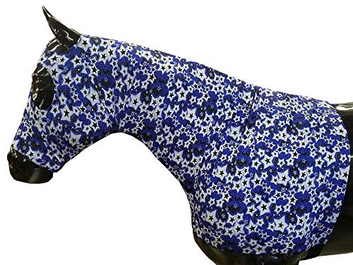 for Horses Medium Twinkle Print Zipper Stretch Hood
