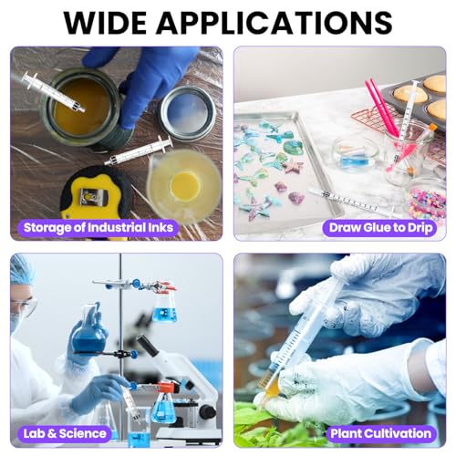 30 PCS 10ml Oral Syringe With Cap, Plastic Syringes without Needle for Medicine Dropper, Liquid Measuring, Handicrafts, Individually Sealed, Luer Slip - style: 10ML