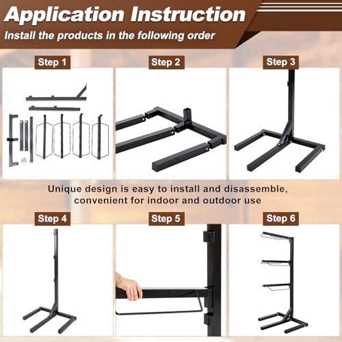 Abbylike 3 Tier Saddle Rack for Horses, Heavy Duty Saddle Pad Stand Stable Blanket Tack Storage Stand for Western English Horses Pad Blanket Storage Organizer Stall Accessories - style: 3 Tier