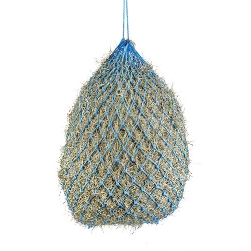 Shires Equestrian Haylage Net - color: Baby Blue, size: 40"