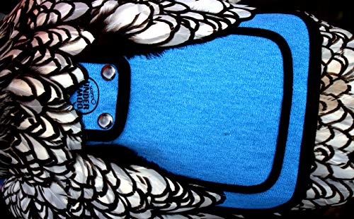 DOWN UNDER OUTDOORS Medium-Large Chicken Saddle Hen Apron Saver (Blue) - color: Blue