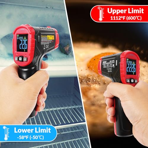 Digital Infrared Thermometer Gun, Non-Contact Heat Laser Temperature Gun