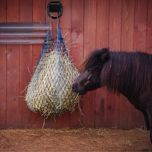 4 Set Tie Ring for Horse, Solid Steel Tie Ring for Horses with 3 x 3 Inch Expansion Screws Wall Mount Horseshoe Cross Ties Rings Horse Barn Supplies for Livestock Stable Stall Racetrack
