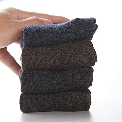 NinetoFiveLife Merino Wool Socks For Women Warm Winter Thick Socks 4 Pairs