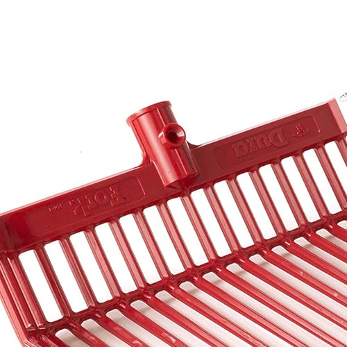 Little Giant® PDF103RED 13 Inch DuraFork Polycarbonate Attachable Pitchfork Tool Replacement Head with Angled Tines, Red (4 Pack)