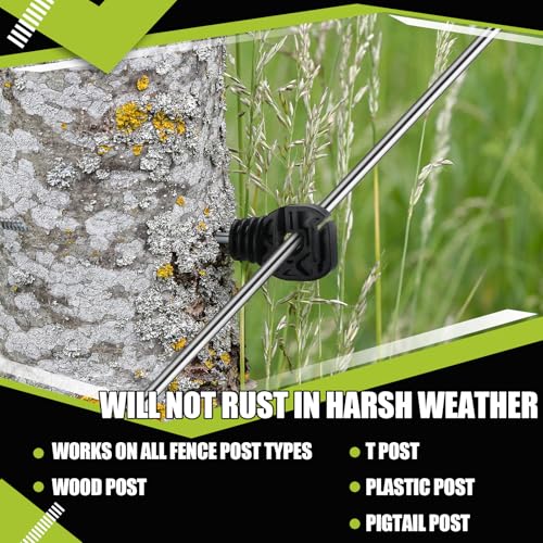 Blulu 14 Gauge Aluminum Electric Fence Wire High Conductivity, 1000 ft - size: 14 Gauge