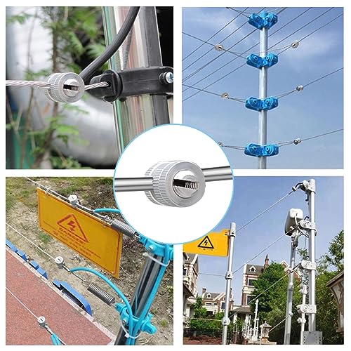 Split Bolt Joint Clamp Wire Connectors for Multiple Electric Fence 20 Pieces Line Tap Clamp