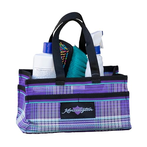 Kensington Protective Products Horse Grooming Tote Bag, Lavender Mint - color: Lavender Mint
