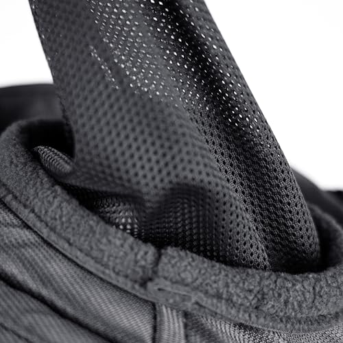 Shires FlyGuard Pro Fine Mesh Fly Mask with UV Protection Jet/Full/Ears and Nose Fringe - color: Jet, size: Full