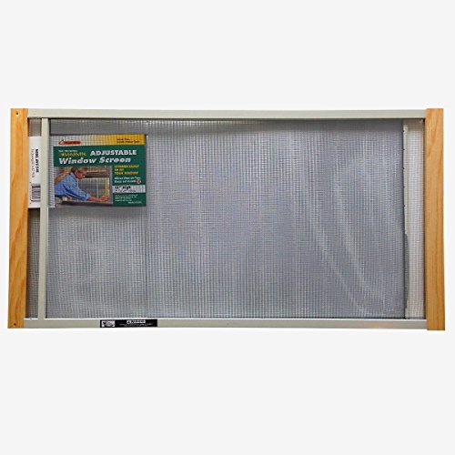 Frost King, AWS1045 WB Marvin Adjustable Window Screen, 15" high, fits 25 - 45" wide - size: 25"W x 15"H