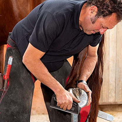 Harhana Goat Hoof Rasp File, Farrier Rasp for Small Hooves, Goat and Small Animals - color: Black