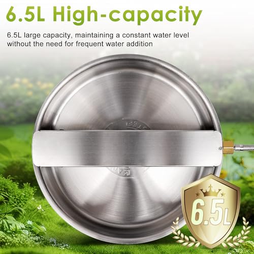 Automatic Dog Water Bowl Dispenser Outdoor Pet Water Fountain - size: 2 drinking ports