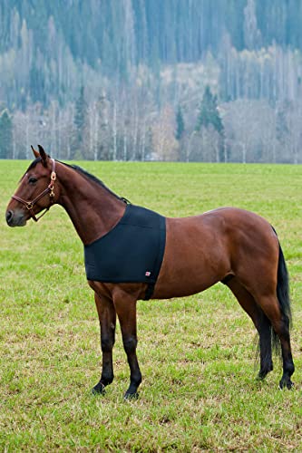 Horze ComForce Blanket Shoulder Guard - Black - S - size: S