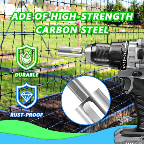 Fence Tie Tool for Drill Wire Twister 9 Gauge Chain Link
