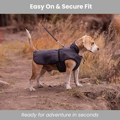 Self-Heating Waterproof Dog Coat Lightweight Thermal Winter Jacket M - size: Medium