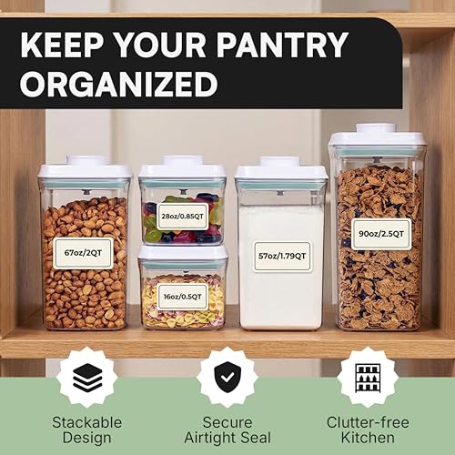 Bop Top Airtight Food Storage Containers | Pop-Top Lid | 2 Cups / 16 Oz - color: Single: 16 oz
