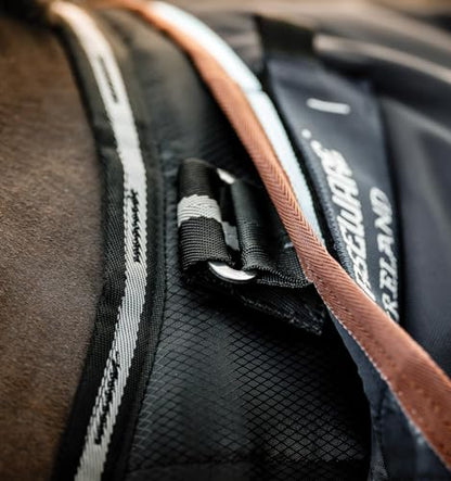 Horseware® Easy-Layer Stable 100g - Black/Black & Silver, 81 inches - size: 81 inches