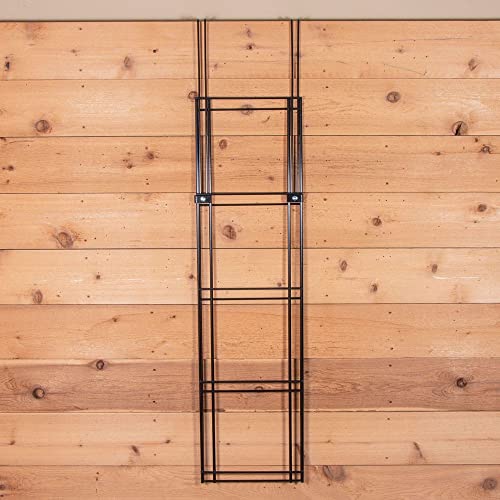 EASY-UP 5 Tier Interchangeable Saddle Rack System for Horse Enthusiasts | Strong Steel Construction | Black Powder Coated | Ideal for Western & English Saddles | Customizable & Portable Design - style: Wall Mount