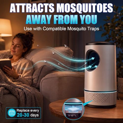 Mosquito Attractant Cubes for Traps Refill | Mosquito Lure, Effective for Indoor Outdoor Patios, Gardens, Backyards, Camping,Outdoor Activities