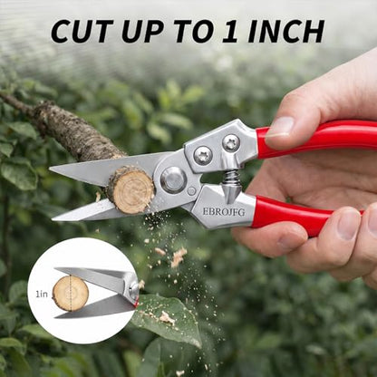 Goat Hoof Trimmers, Sheep Shears, Goat Hoof Trimmer Kit, Pruning Shears Horse Grooming Supplies Hoof Accessories – Versatile Hoof Wire and Pipe Cutting Tool for Pruning Plants as Pruning Shears - color: red