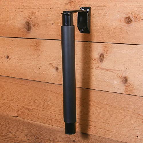 EASY-UP Fold Down Padded English Saddle Bar | Simplify Your Horse Stable Setup | No Tilt Saddle Security | Built-in Bridle Hook | Space-Saving Foldable Design | 5-Year Warranty