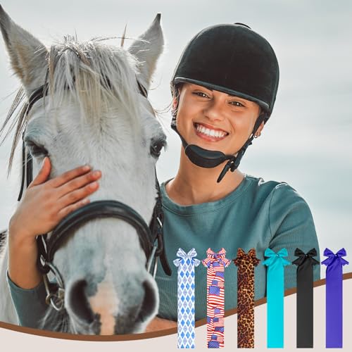 Huhumy 6 Pcs Horse Tail Bags 22" Breathable Slip on Guard,Modern Style - style: Modern Style