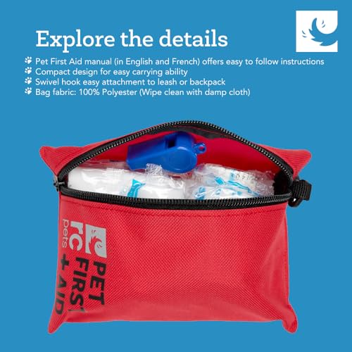 RC Pet Products Essential, Compact, Portable Pocket First Aid Kit