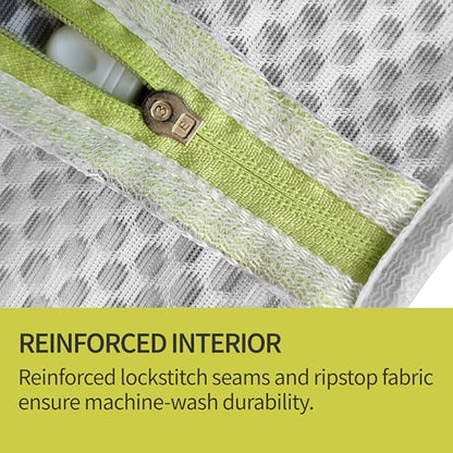 Laundry Bags, 3 Pcs Honeycomb Mesh Laundry Bags for Delicates, 12" x 16"