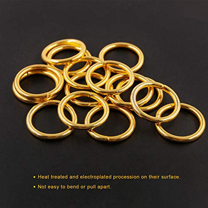 1 inch 25mm Metal Belt Buckle Hardware Assortment Webbing Strap Loops Clasp for Belt Craft DIY Accessories - style: O Rings