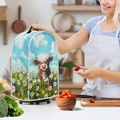 Blender Cover, Small Appliance Protective Cover Foldable and Convenient for Storage Fashion Cover Foldable Blender Cover Easy to Store Stand Blender Stoage Bags Cute Cows - color: Cute Cows
