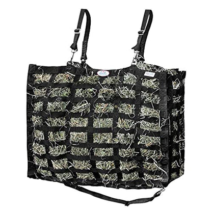 Large Superior Slow Feeder Horse Hay Bag with Super Tough Bottom and 1 Year Warranty