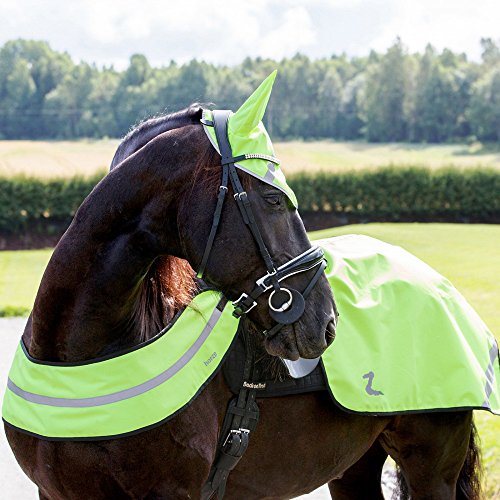 Horze Reflective Harness - Yellow - Pony - size: Pony