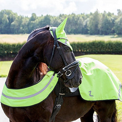 Horze Reflective Harness - Yellow - Pony - size: Pony