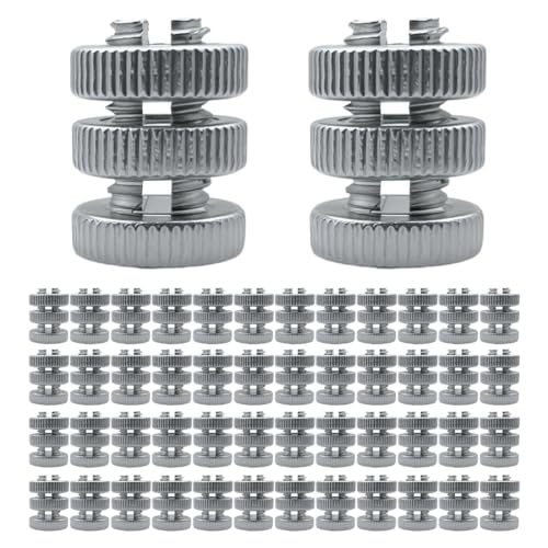50Pcs Fence Wire Clamps,Split Bolt Joint Clamp Wire Connectors for Multiple Electric Fence Line Tap Clamp (50, Aluminum alloy)
