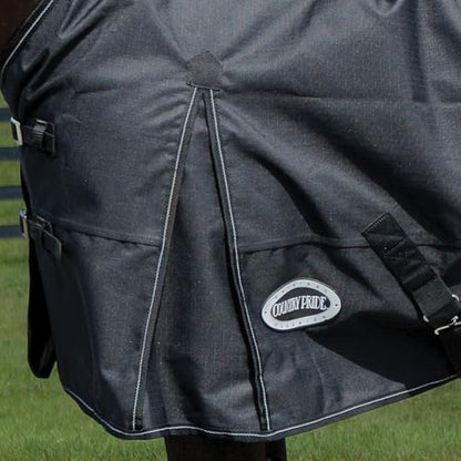 Country Pride Calgary Waterproof Turnout Sheet, 1200D Cordura, Breathable, Tear-Resistant, Fleece Wither, Shoulder Gussets, Tail Cover, Adjustable Leg Straps (78) - size: 78