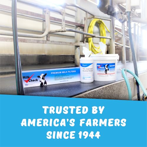 Milk Check – Premium Milk Filter Sock 2 ¼" x 12" 1 [CASE - 800 Filters] - style: 2 1/4 x 12"
