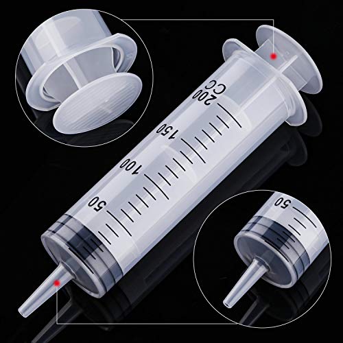Frienda 4 Packs Syringes Without Needles,200 Ml - size: 200 ml