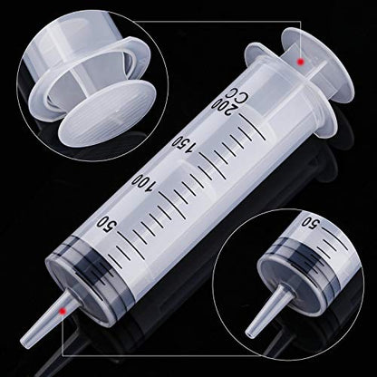 Frienda 4 Packs Syringes Without Needles,200 Ml - size: 200 ml
