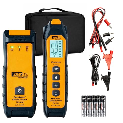 Ideal Electrical SureTrace Digital Circuit Tracer, 61-946, 0-480V